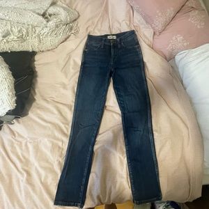 MADEWELL slim straight jeans size 23